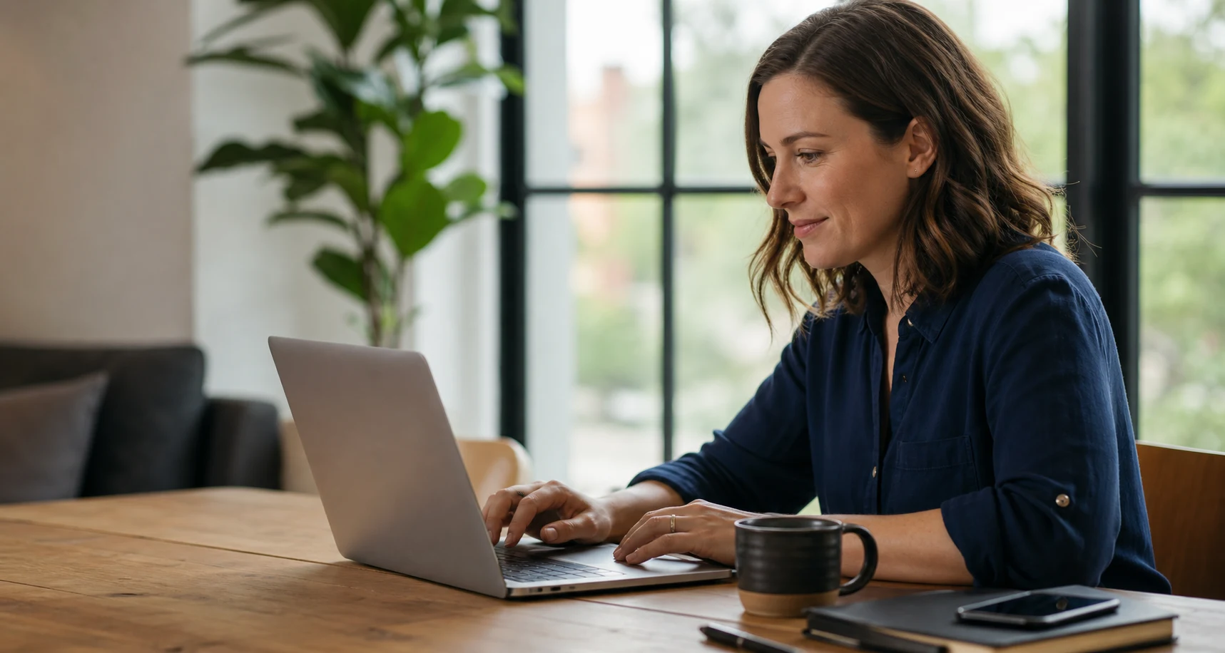 Single-page marketplace-style offering described as a referral model: referrers share a link to a free growth scan (short questionnaire + stated revenue goal). The system - Simpler Agency